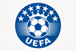 欧洲足球联合会UEFA标志 - 星冠与足球